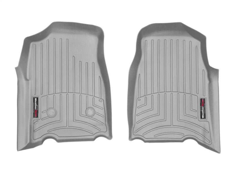 WeatherTech 04+ GMC Canyon Ext Cab Front FloorLiner - Grey