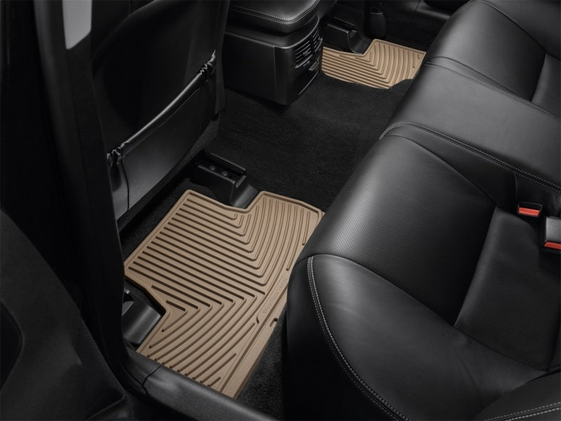 WeatherTech 06-13 Lexus IS Rear Rubber Mats - Tan