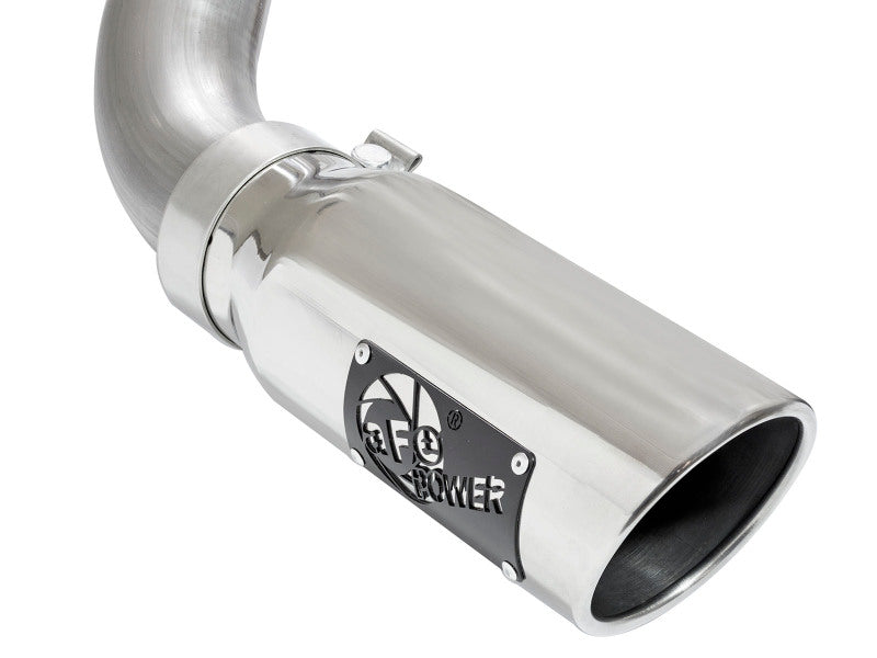 aFe MACHForce XP Exhausts Cat-Back Polished Tips 09-17 GM Silverado 1500 4.3/5.3L RegCab SB/LB