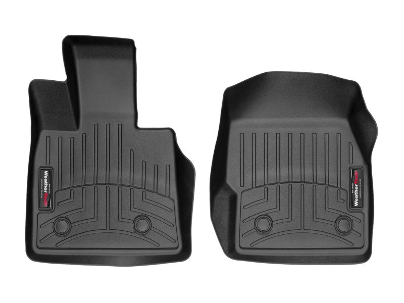 WeatherTech 2018+ Alfa Romeo Stelvio Front FloorLiner - Black