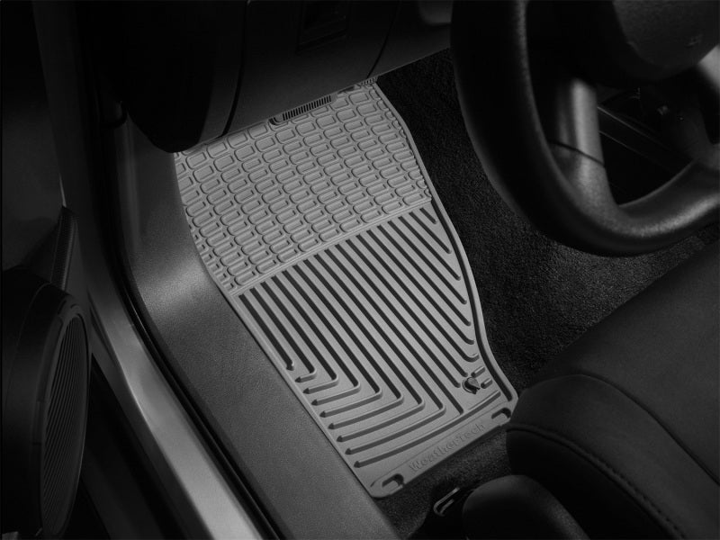 WeatherTech 84-96 Jeep Cherokee (2 door) Front Rubber Mats - Grey
