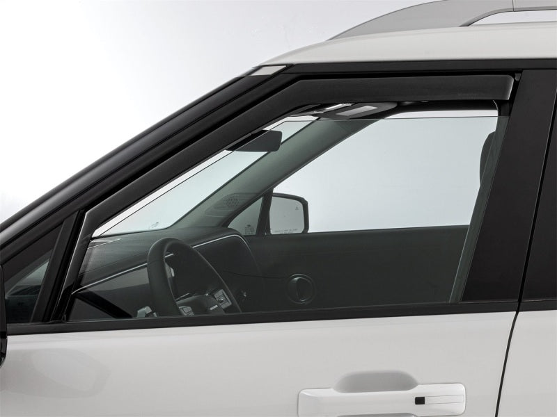 WeatherTech 2026 Hyundai Palisade Front Front Side Window Deflectors-Dark Tint