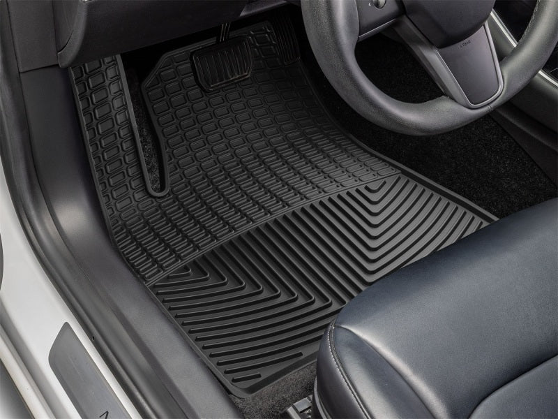 WeatherTech 17-23 Tesla Model 3 / 2024 Model 3 Highland Front All-Weather Floor Mats - Black