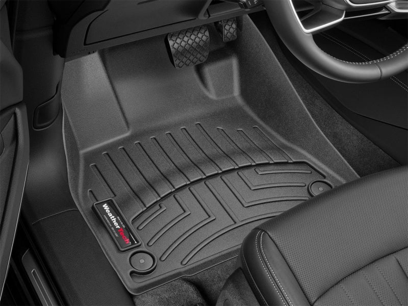 WeatherTech 2019+ Audi e-Tron Front FloorLiner - Black