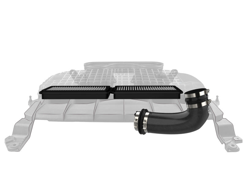 aFe Super Stock Carbon Fiber Pro Dry S Induction System 2021 RAM 1500 TRX V8-6.2L SC