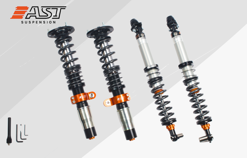 AST 11-12 BMW 1 Series M E82 RWD 5100 Comp Coilovers w/ Springs Top Mounts & Droplink
