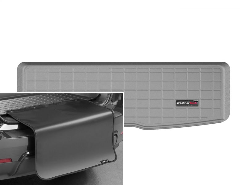 WeatherTech 2020+ Mercedes-Benz GLE-Class Cargo With Bumper Protector - Grey