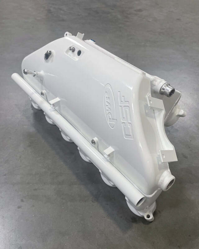 CSF BMW M2/M3/M4 S58 (G8X) Charge-Air Cooler Manifold - Alpine White