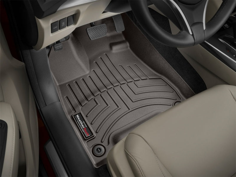 WeatherTech 2014-2016 Acura MDX Front FloorLiner - Cocoa