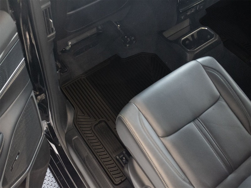 WeatherTech 22-26 Jeep Grand Wagoneer-WS Not Significa-2nd Row Rear All-Weather Floor Mats - Black