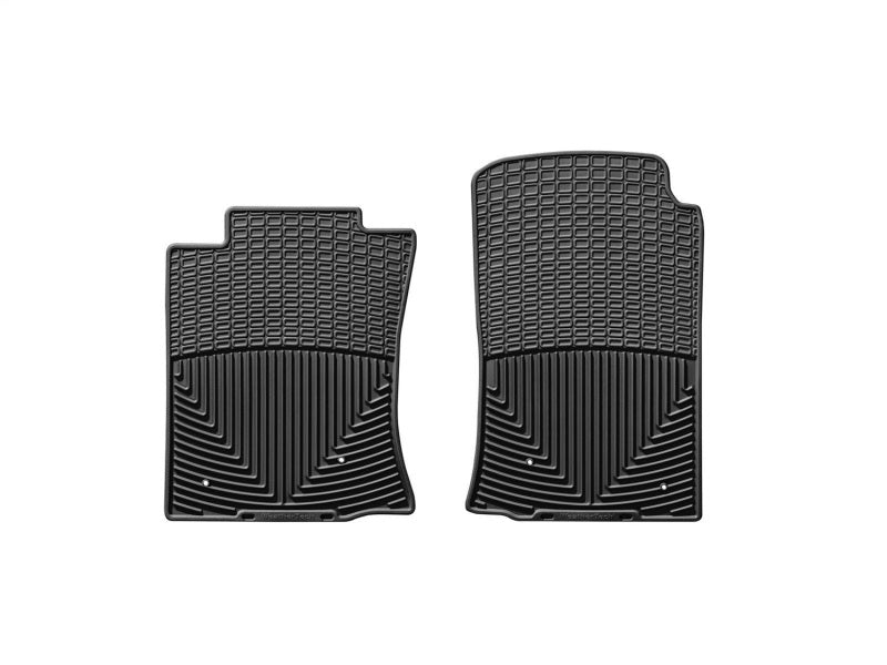 WeatherTech 05-11 Toyota Tacoma Front Rubber Mats - Black