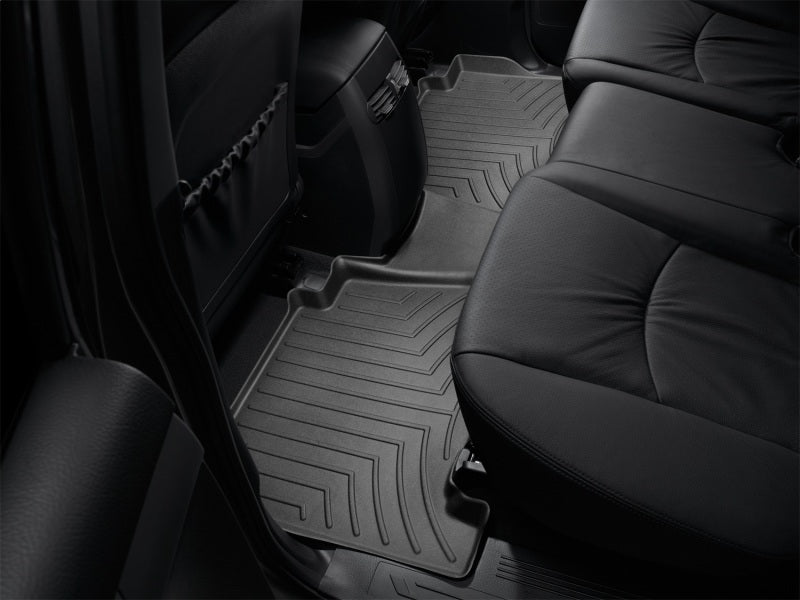 WeatherTech 09+ Kia Borrego Rear FloorLiner - Black