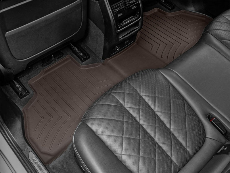 WeatherTech 21-24 BMW X7 40i / 19-20 X7 50i / 20-22 X7 M50i 2nd Row Rear FloorLiner HP - Cocoa