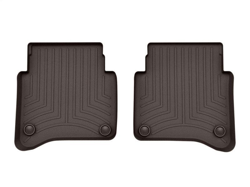 WeatherTech 2021+ Mercedes-Benz S-Class Rear FloorLiner - Cocoa (Long Wheel Base Sedan)
