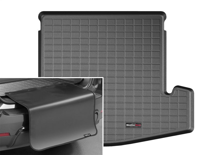 WeatherTech 08-15 Chevrolet Captiva Cargo Liner w/ Bumper Protector - Black