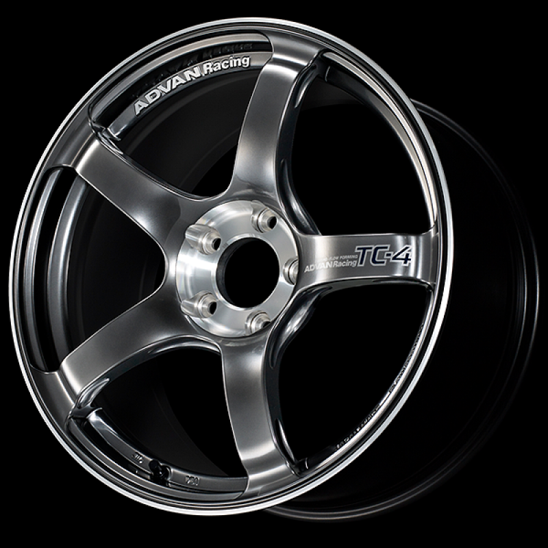 Advan TC-4 SE 16x5.5 / +45 Offset / 4x100 / 63mm Bore / Racing Hyper Black and Diamond Cut