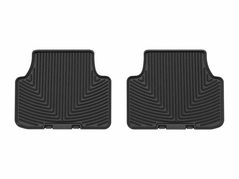 WeatherTech 19-25 Volkswagen Jetta 2nd Row Rear All-Weather Floor Mats - Black