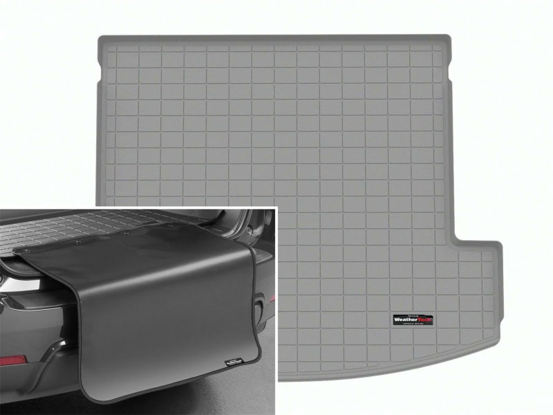 WeatherTech 2024 Hyundai Santa Fe Cargo Liner w/Bumper Protector - Grey