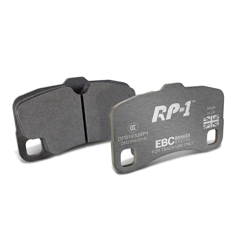 EBC Racing 08-12 Porsche 911 (997) (Cast Iron Disc Only) RP-1 Race Rear Brake Pads