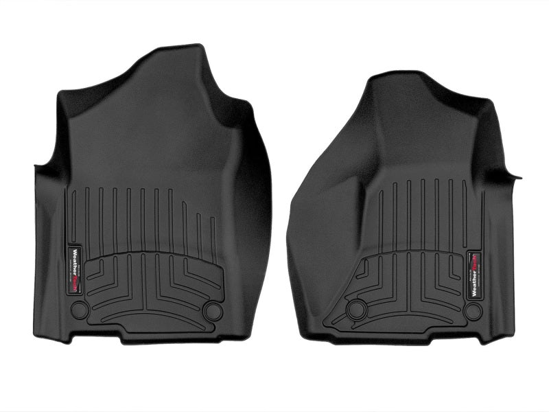 WeatherTech 2019+ Dodge Ram 4500/5500 (Reg Cab) With PTO Vinyl Front FloorLiner - Black