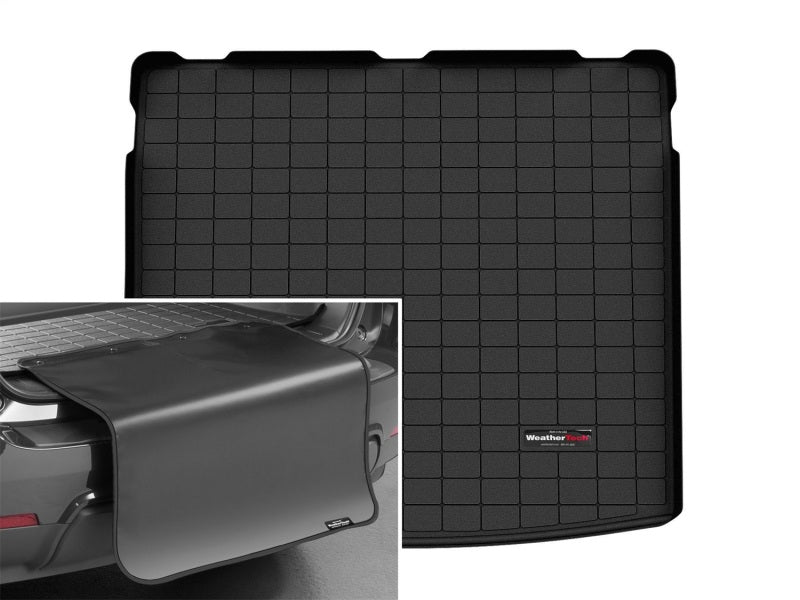 WeatherTech 2018+ Volkswagen Tiguan Cargo With Bumper Protector - Black