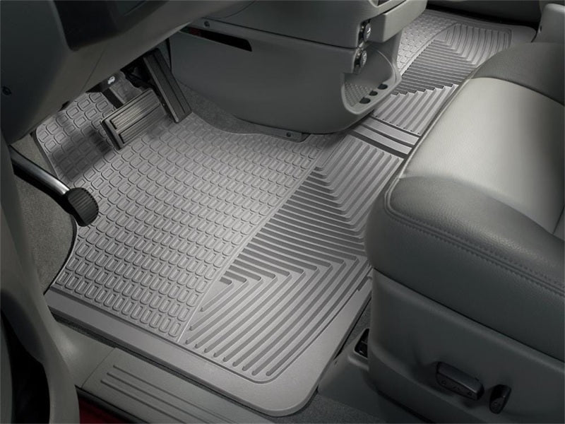 WeatherTech 03 Chrysler Voyager Short WB Front Rubber Mats - Grey