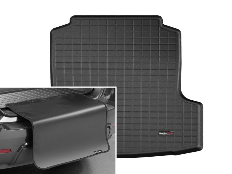 WeatherTech 2019+ Nissan Altima Cargo With Bumper Protector - Black