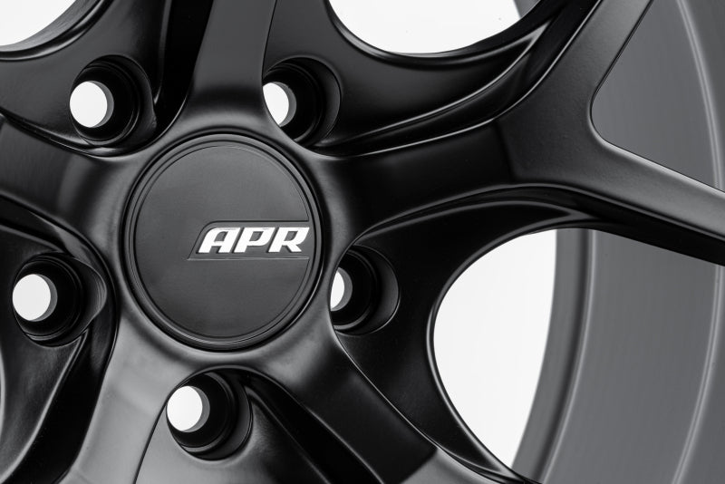APR A01 Flow Formed - 18x8.5 - 5x112 - ET45 - 66.5mm Center Bore - Satin Black Wheel