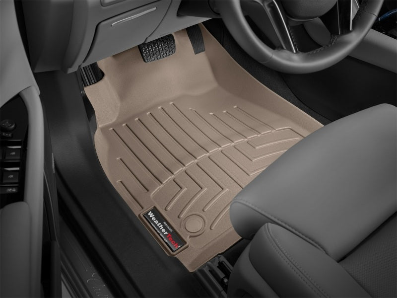 WeatherTech 13+ Cadillac XTS Front FloorLiner - Tan