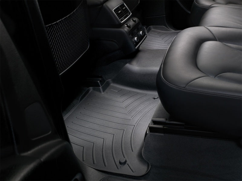 WeatherTech 07+ Audi Q7 Rear FloorLiner - Black