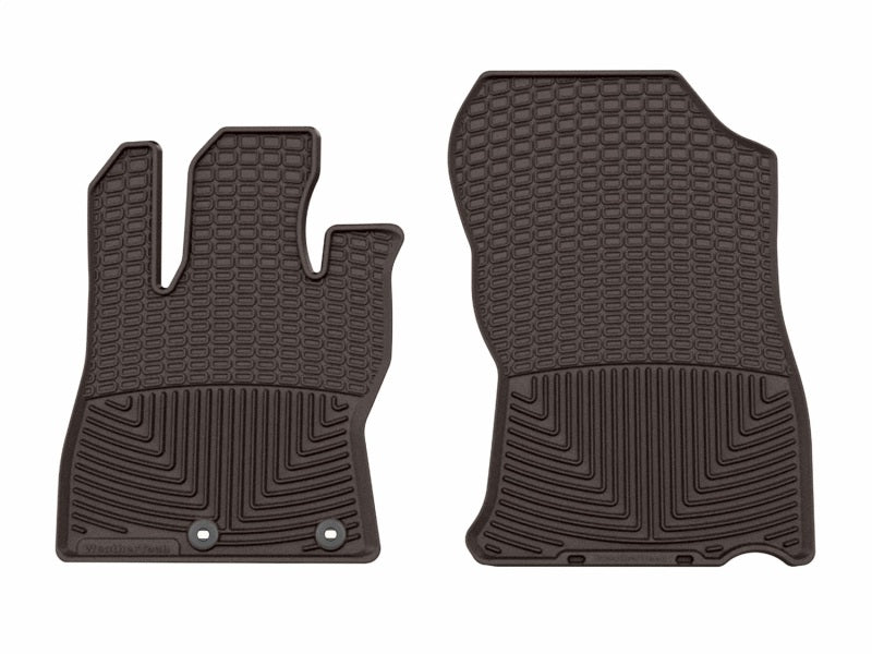 WeatherTech 25-26 Subaru Forester Hybrid 1st Row Front All-Weather Floor Mats - Cocoa