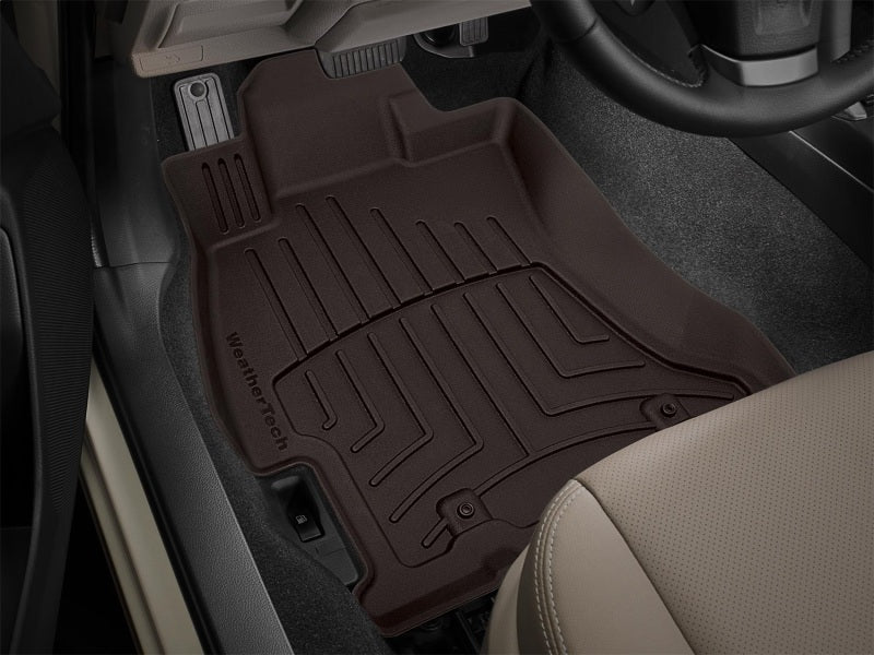WeatherTech 2014-2018 Subaru Forester Front FloorLiner HP - Cocoa