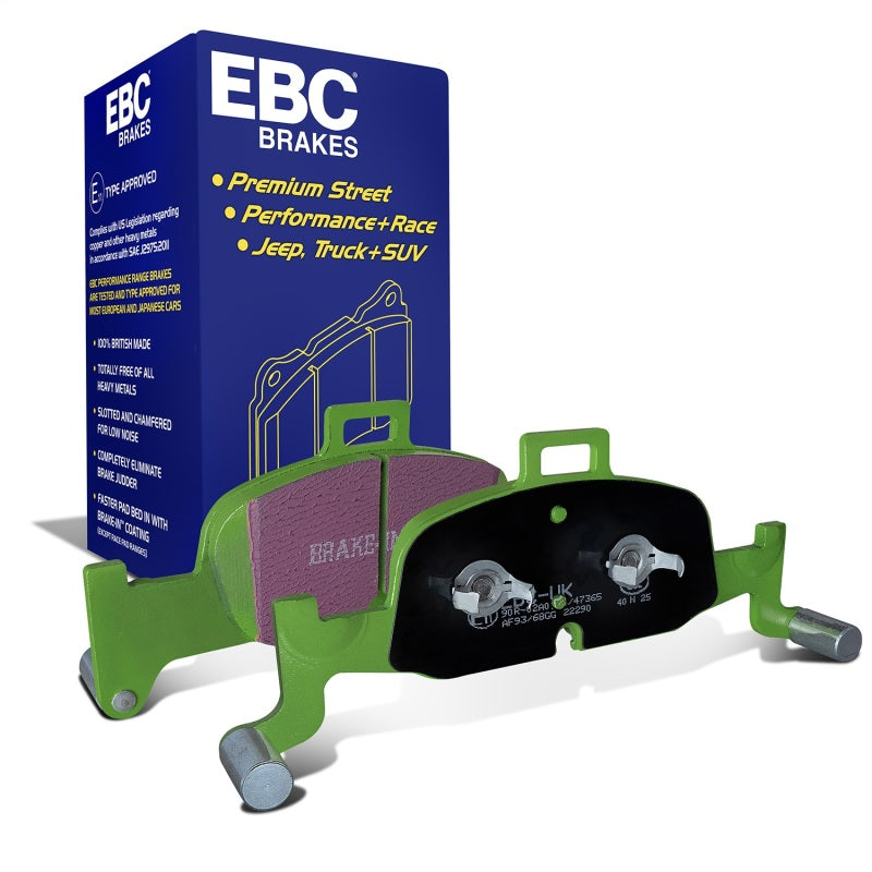 EBC 2018+ Audi A4 Allroad Quattro 2.0L Turbo Greenstuff Front Brake Pads