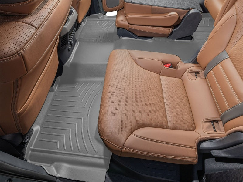WeatherTech 23-26 Toyota Sequoia 2nd Row Rear FloorLiner - Grey