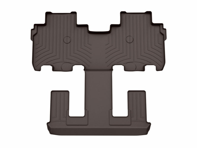 WeatherTech 2026 Cadillac Vistiq 2nd & 3rd Row Rear FloorLiner - Cocoa