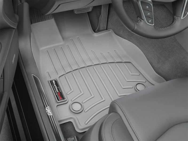 WeatherTech 2016+ Cadillac CT6 Front FloorLiner - Grey