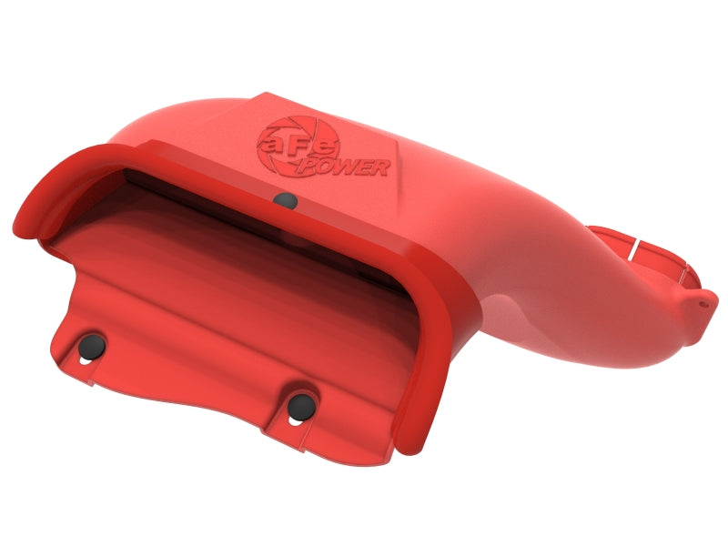aFe Rapid Induction Dynamic Air Scoop 2021+ Ford F-150V6/V8 - Red
