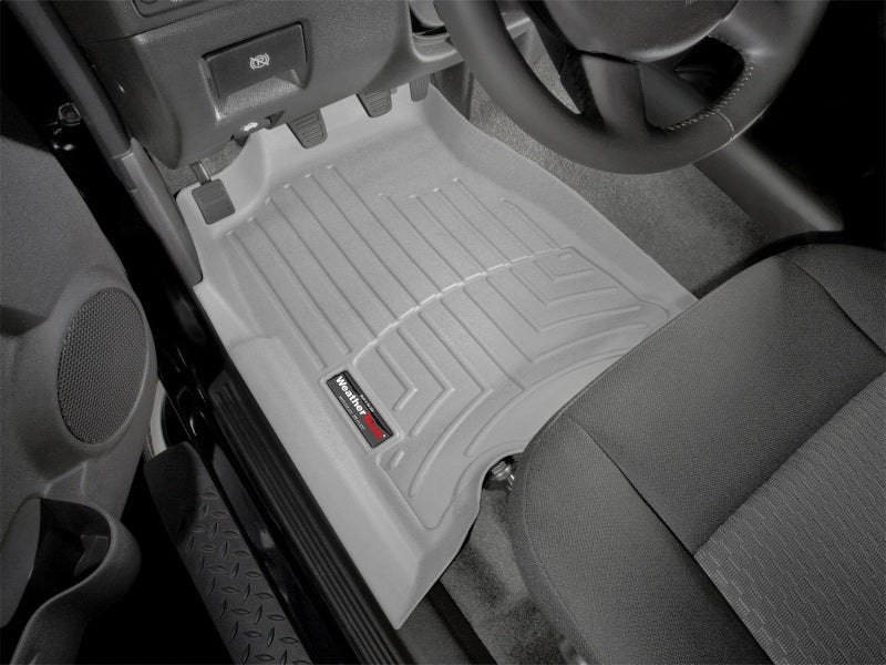 WeatherTech 04+ GMC Canyon Ext Cab Front FloorLiner - Grey