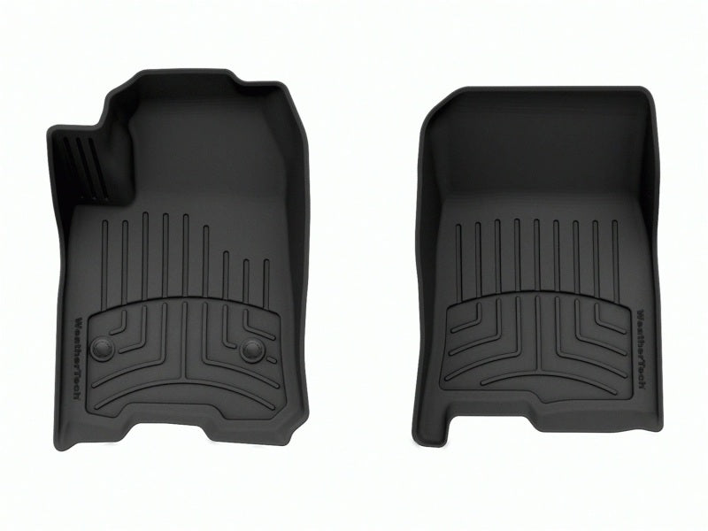 WeatherTech 2023 GMC Canyon / Chevrolet Colorado (w/ Carpet) CrewCab Front FloorLiner HP - Black