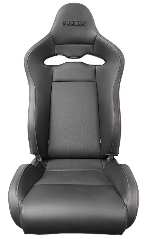 Sparco Seat SPX Special Edition Black/Grey w/ Matte Carbon Shell - Right