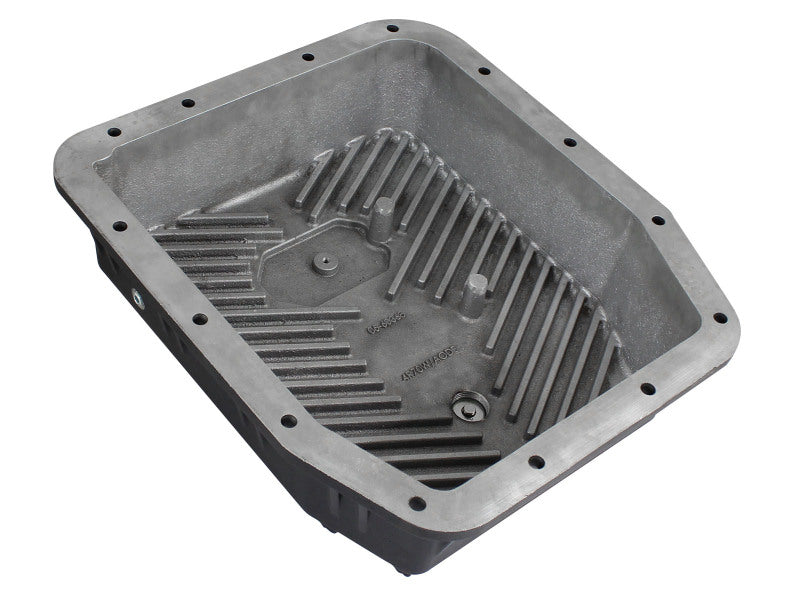 aFe Transmission Pan (Black); Ford Trucks 94-08 AODE