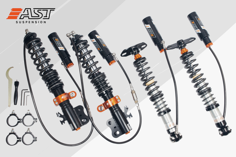 AST 2021+ Toyota Yaris GXPA16 AWD 5200 Series Coilovers w/ Springs & Droplink - QDC Front