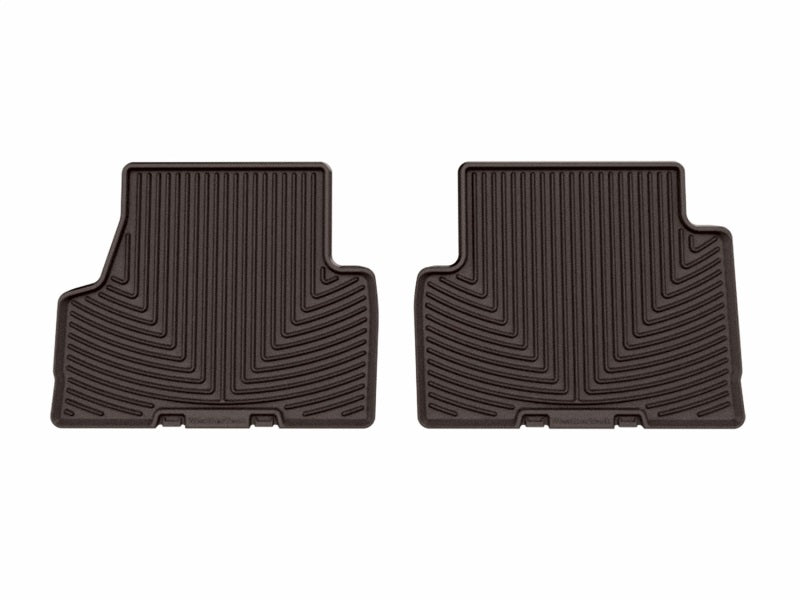 WeatherTech 22-26 Ford Maverick Hybrid 2nd Row Rear All-Weather Floor Mats - Cocoa