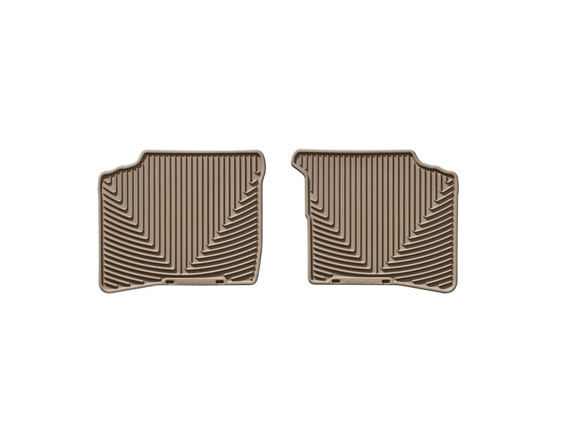 WeatherTech 04-09 Toyota Prius Rear Rubber Mats - Tan