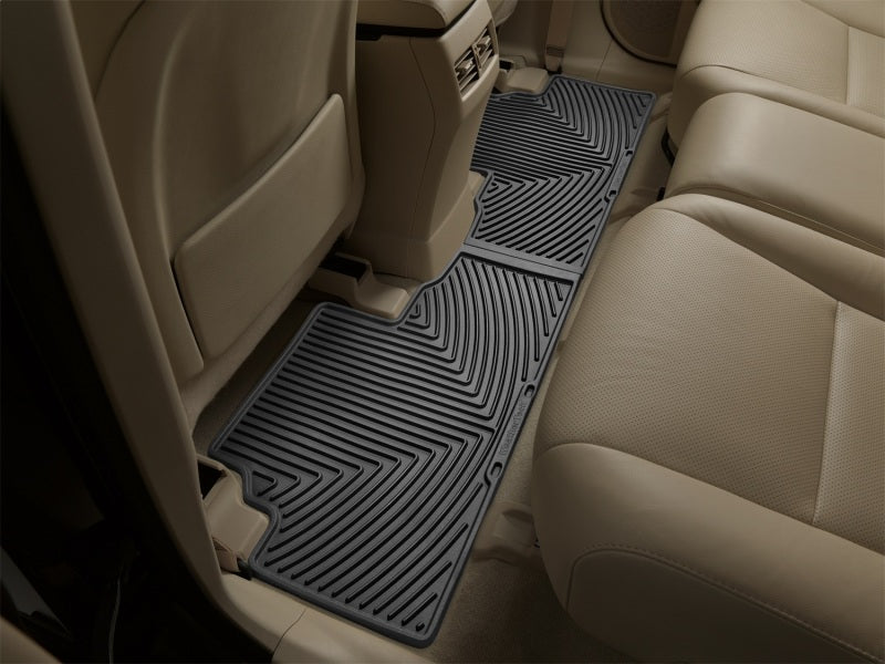 WeatherTech 10+ Lexus RX Rear Rubber Mats - Black