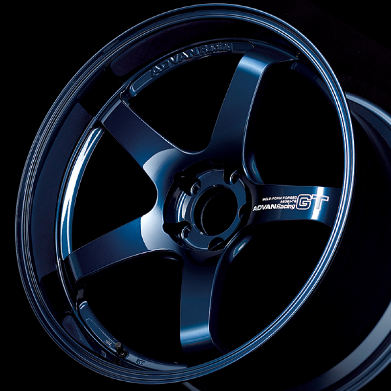 Advan GT Premium Version 18x10.0 +40 5x130 Racing Titanium Blue Wheel