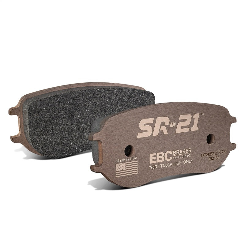 EBC Racing Porsche 718 Cayman GT4 Clubsport (PFC Brakes) SR-21 Sintered Race Rear Brake Pads