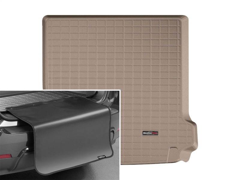 WeatherTech 17-24 Volvo V90 Cross Country Cargo Liner w/ Bumper Protector - Tan