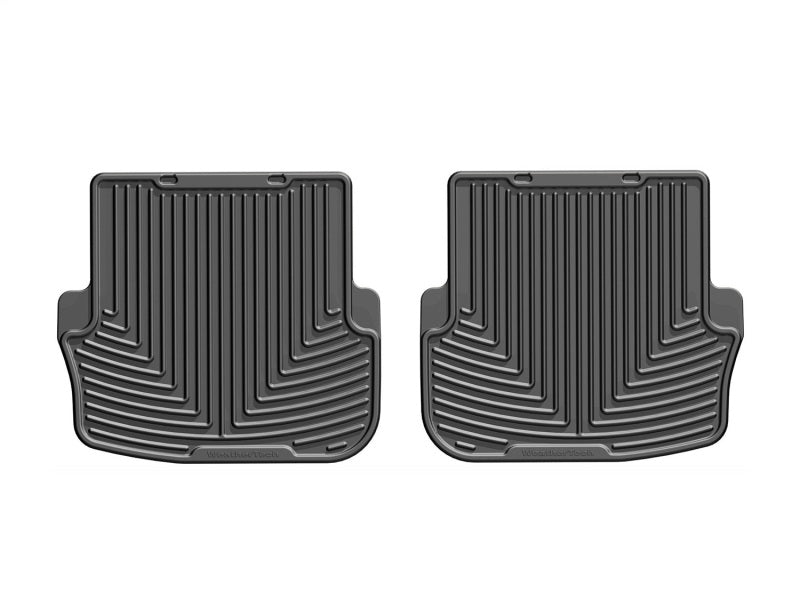 WeatherTech 2017+ Mercedes-Benz C-Class Rear Rubber Mats - Black