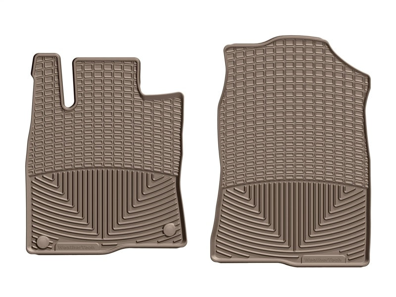 WeatherTech 2016+ Honda Civic Front Rubber Mats - Tan